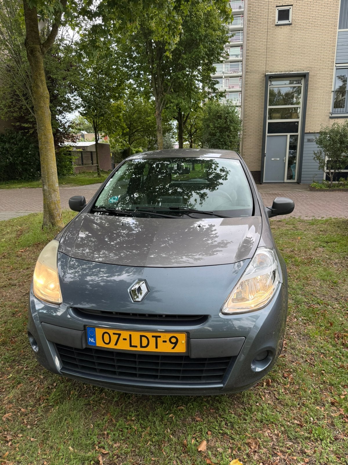 Renault Clio 1.2 16V 55KW 3-DRS 2010 Blauw, Voorwielaandrijving, 535 kg, 74 pk, 4 cilinders