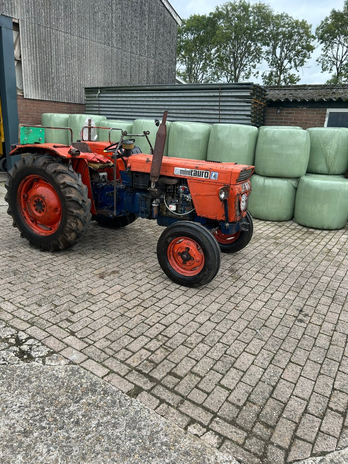 Same minitauro 45 met kenteken, Ophalen