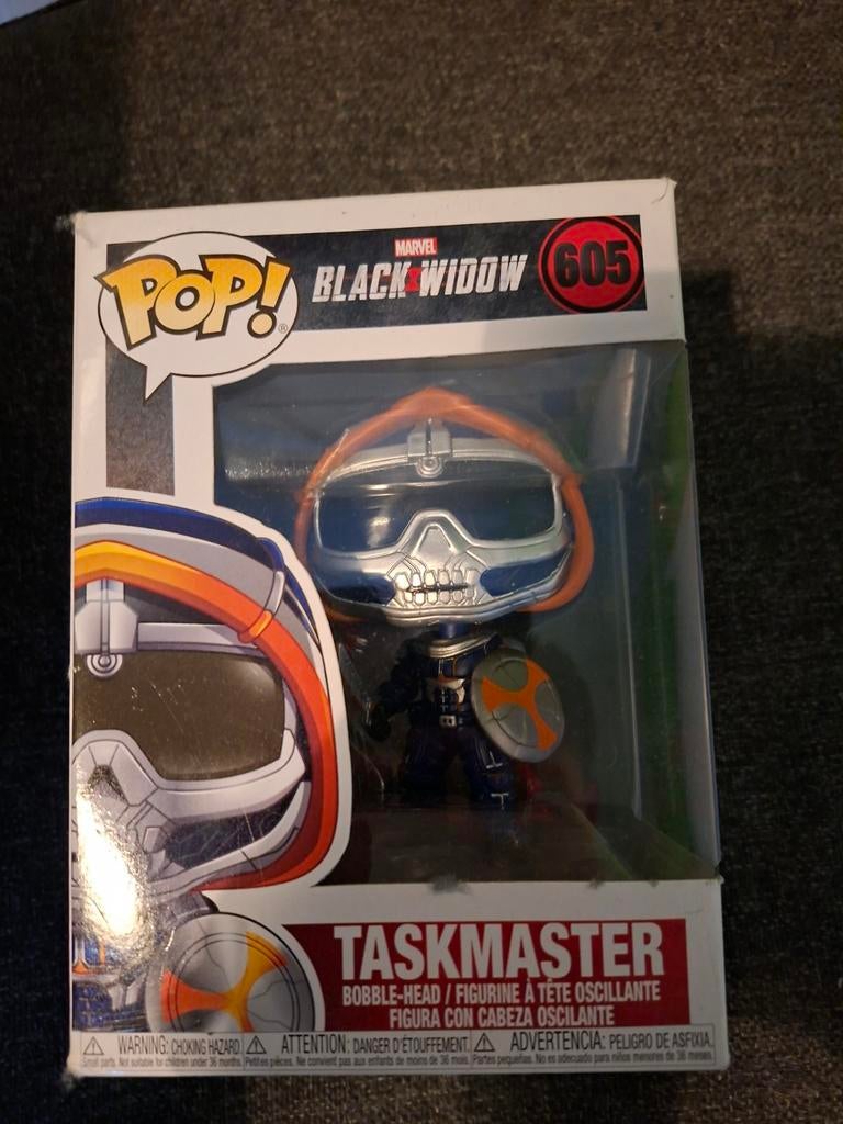 Funko Pop! Marvel Black Widow Taskmaster #605, Verzamelen, Ophalen of Verzenden, Nieuw