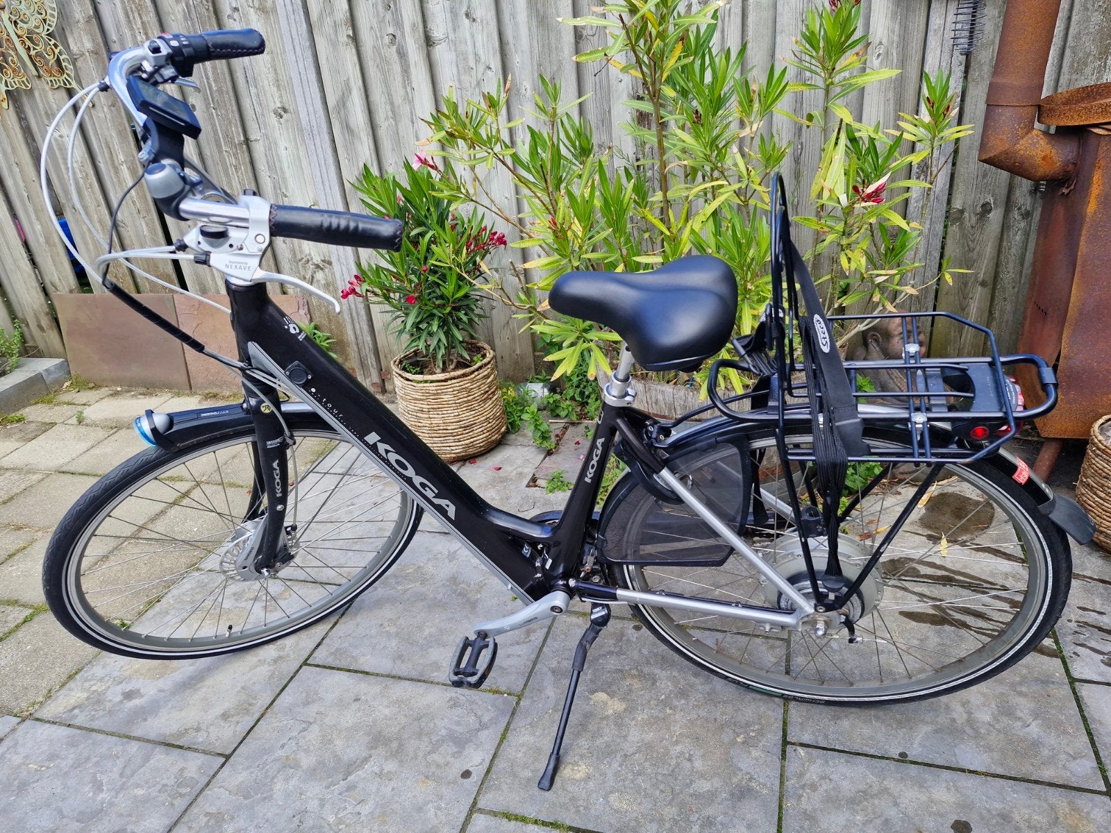 Koga E-tour Elektrische damesfiets framemaat 47, Fietsen en Brommers, Fietsen | Dames | Damesfietsen, Gebruikt, Velgrem, 47 tot 50 cm