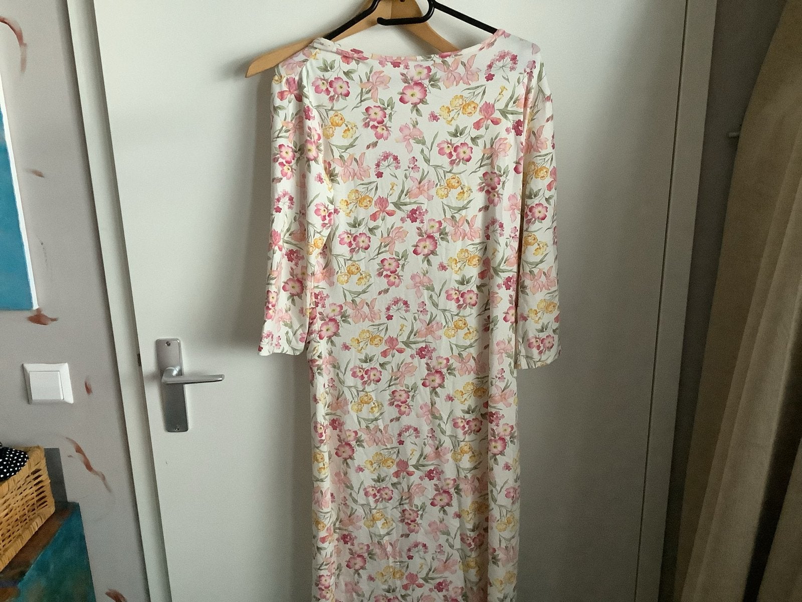 Nieuwe,Uta Raasch Bloemenjurk - Maat M, Kleding | Dames, Jurken, Maat 38/40 (M), Verzenden, Wit, Zo goed als nieuw