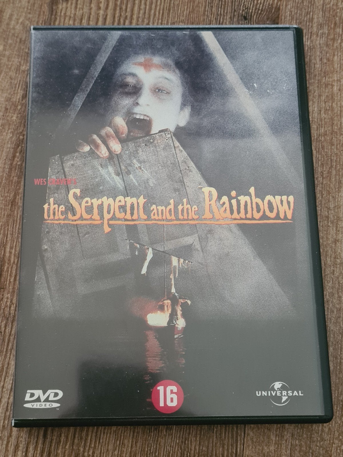 The Serpent and the Rainbow DVD - Wes Craven Horror, Spaans, Vanaf 16 jaar, Ophalen of Verzenden, Breedbeeld