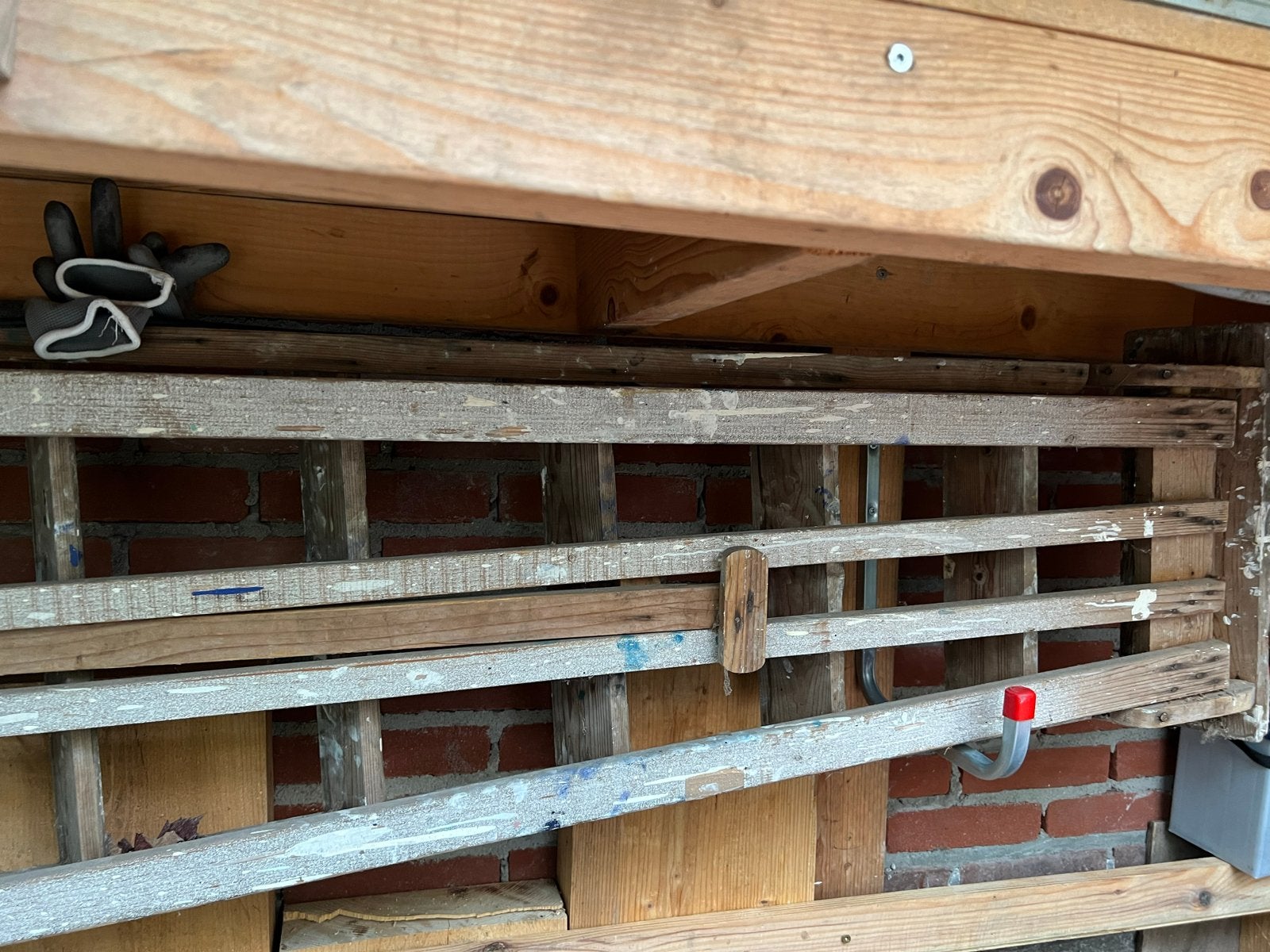 Vintage Houten Ladder, Ophalen of Verzenden