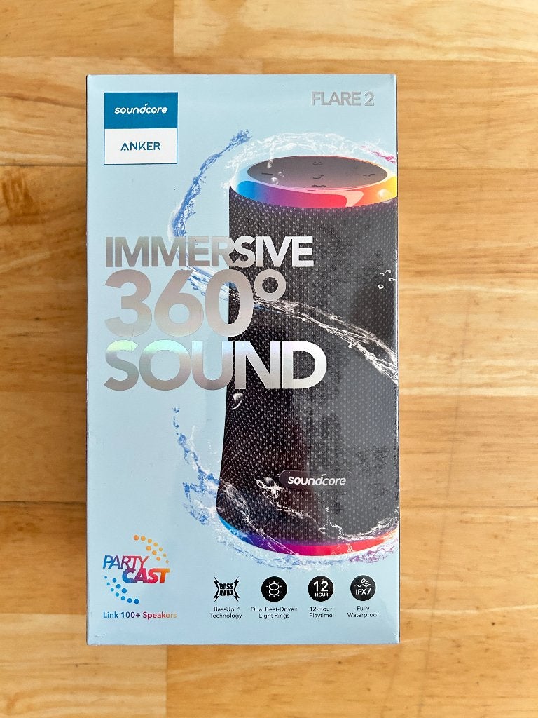 Soundcore Flare 2 Draagbare Bluetooth Speaker, Overige merken, Overige typen, Nieuw, Ophalen of Verzenden