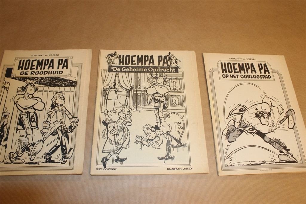 3 x Hoempa Pa - Bijlagen bij Eppo - 1978, Boeken, Eén stripboek, Ophalen of Verzenden, Zo goed als nieuw