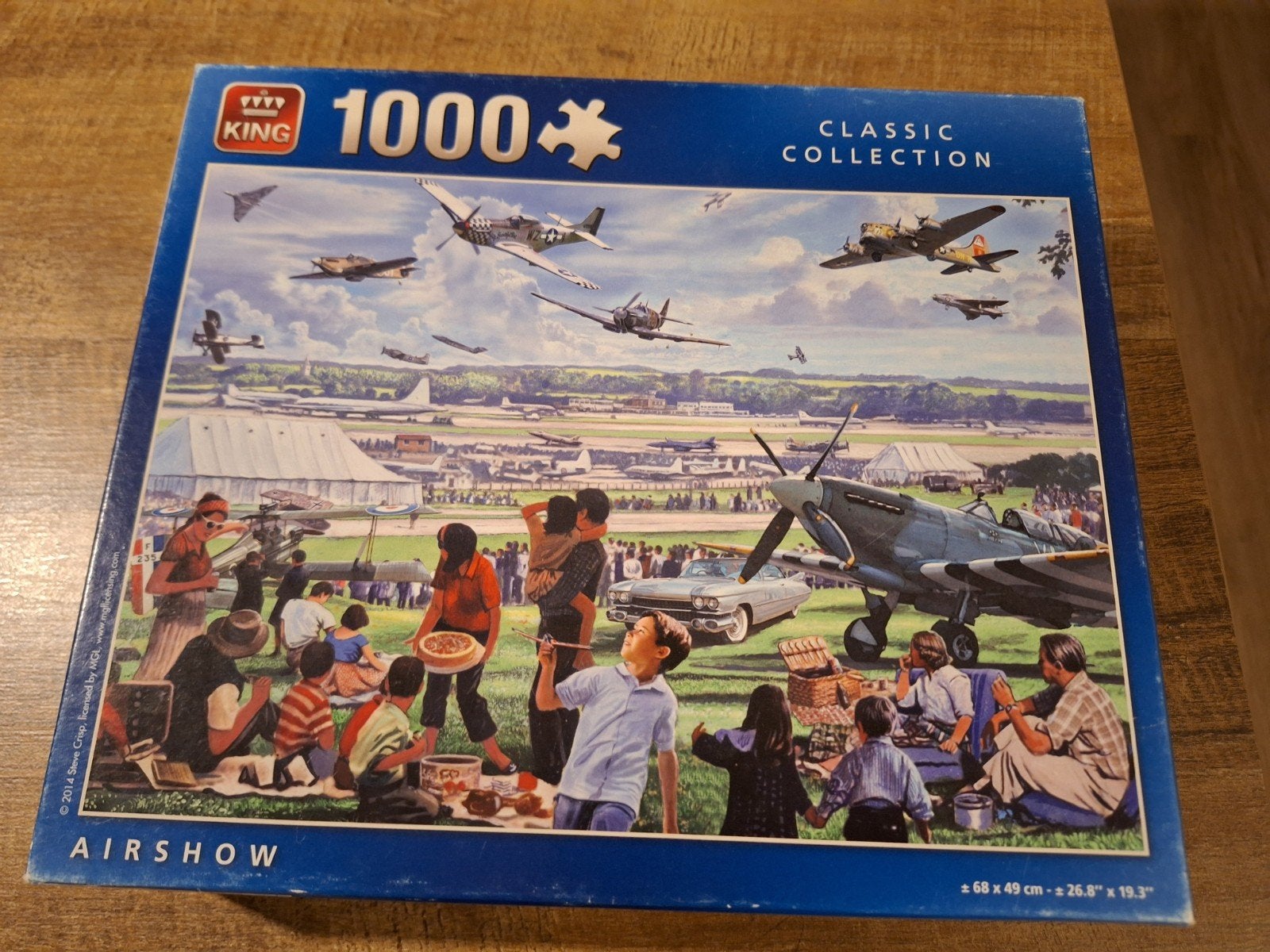 puzzel airshow, Ophalen of Verzenden, 500 t/m 1500 stukjes, Legpuzzel