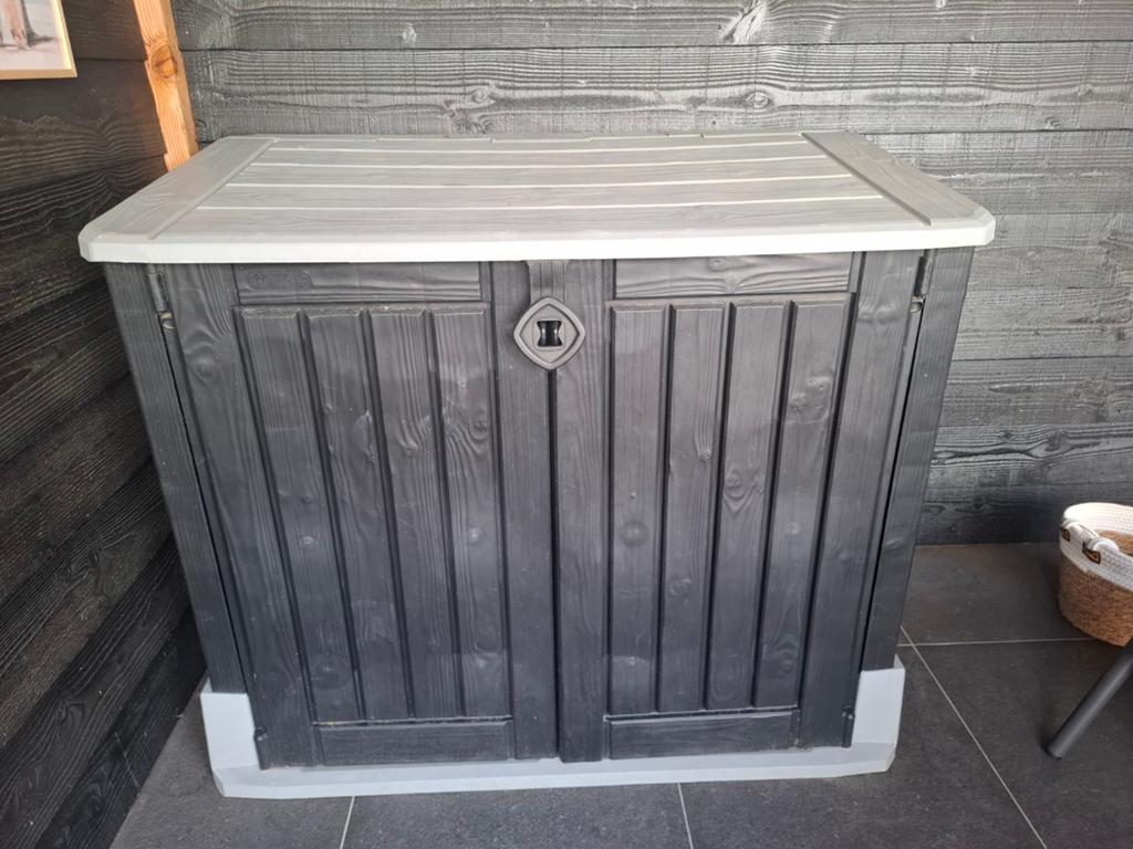 Buiten kist voor tuinkussens, speelgoed of opbergruimte, Ophalen of Verzenden, Kunststof, Overige typen