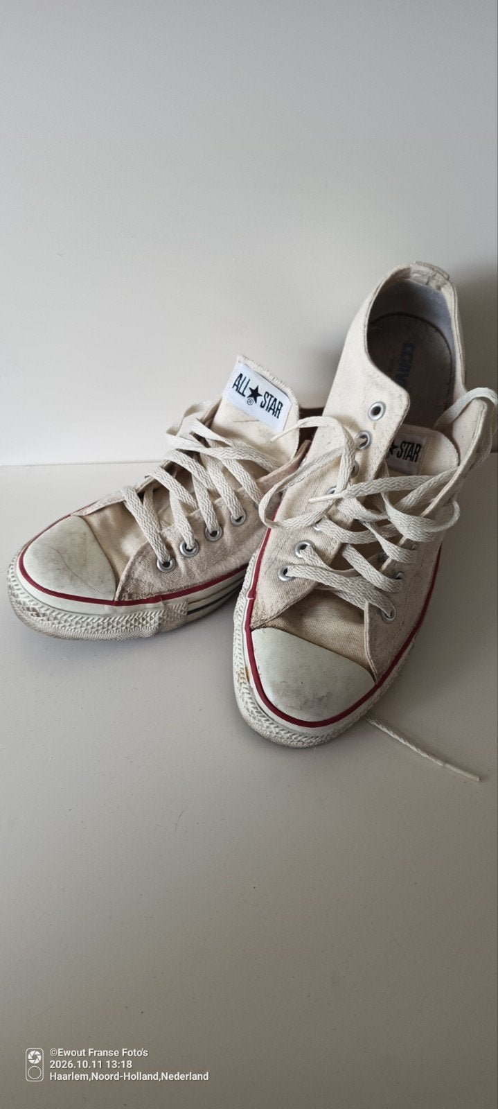 Originele Made in USA All Stars maat 8 1/2, Ophalen of Verzenden, Gebruikt, Schoenen
