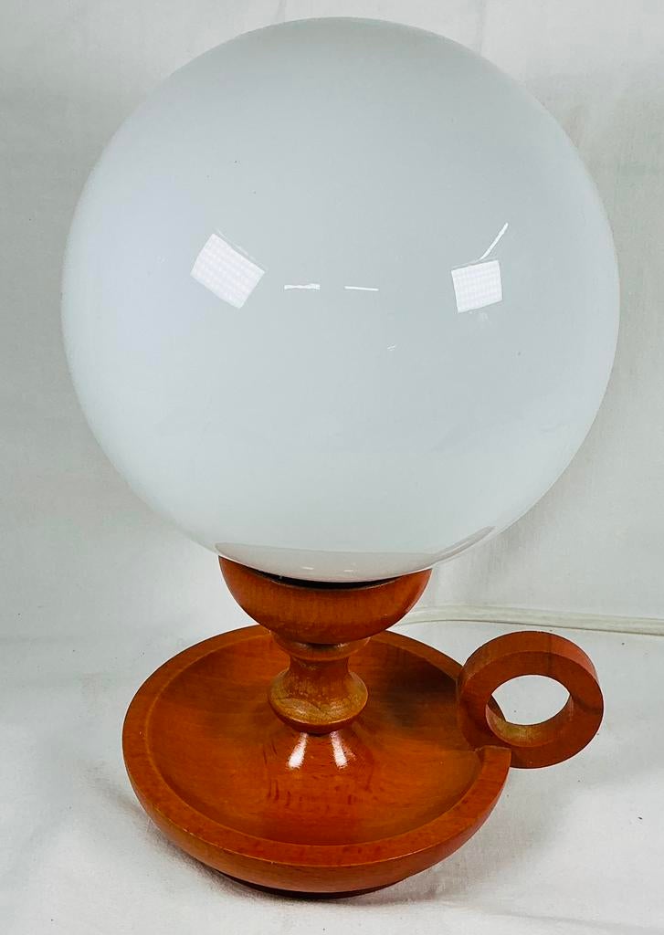 Vintage modernist design tafellampje 1970’s, Ophalen of Verzenden, Huis en Inrichting