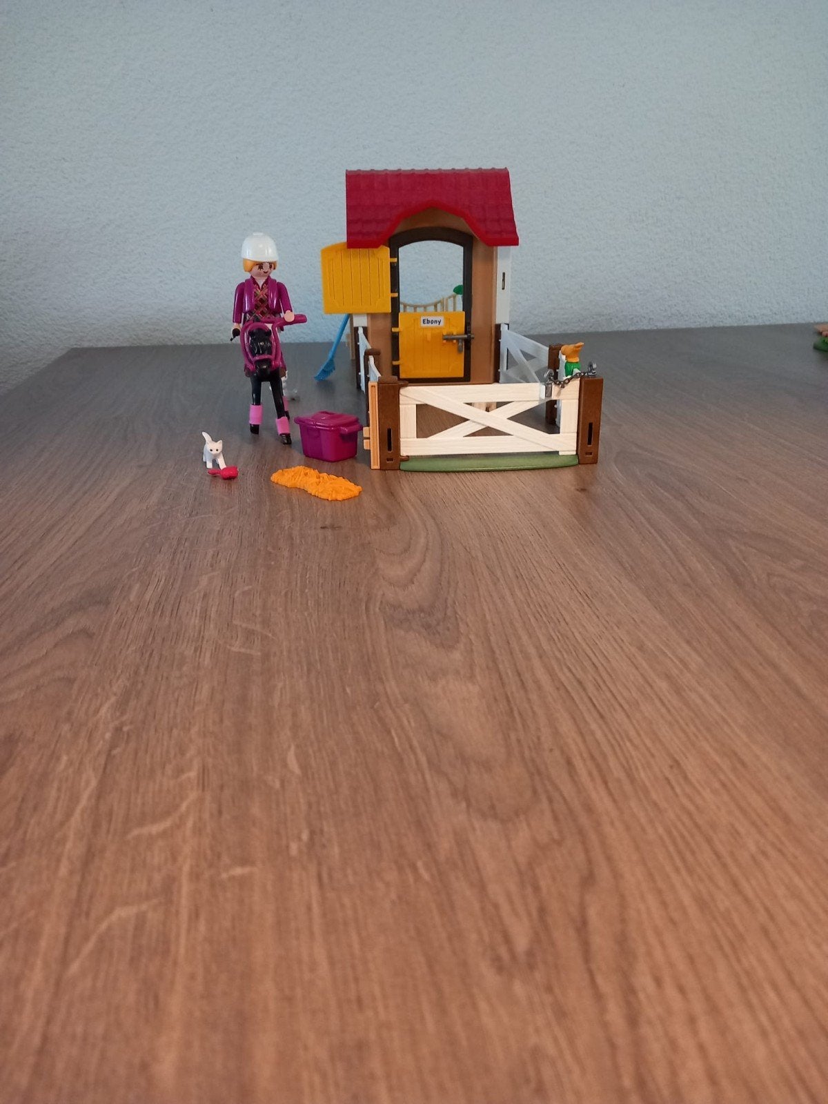 paard met stal, Ophalen, Gebouw, Complete set, Zo goed als nieuw