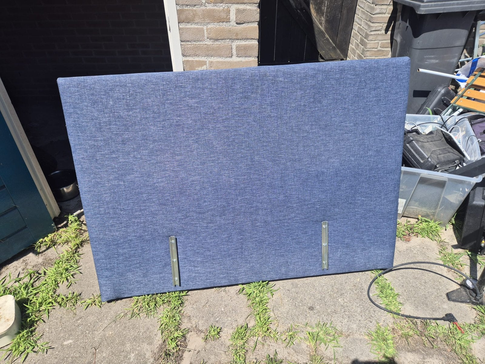 Bed met matras, Ophalen, Zo goed als nieuw, Hout