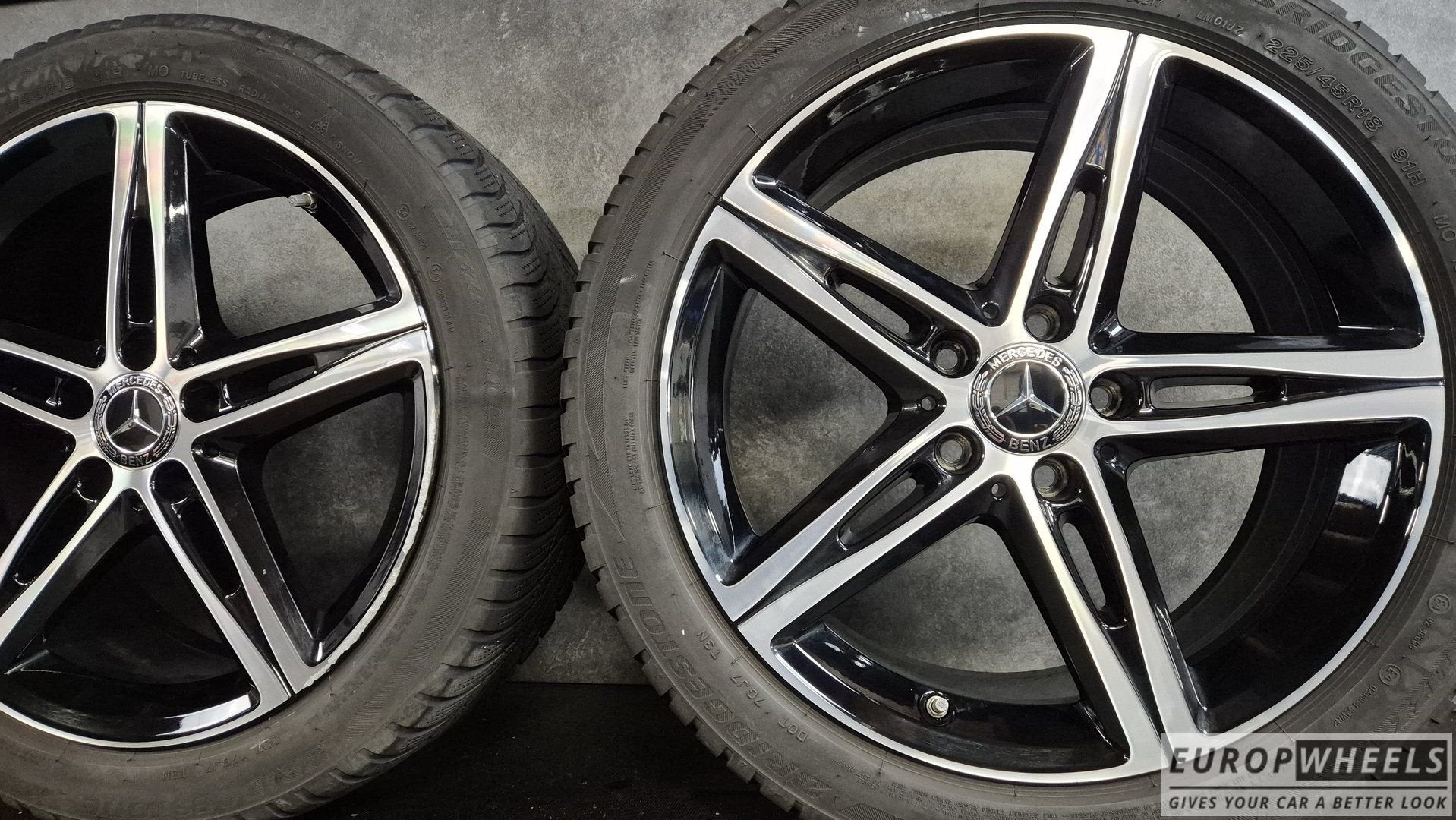 18 inch Mercedes A klasse AMG A B CLA W247 W177 Winterbanden, 18 inch, Gebruikt, -, -