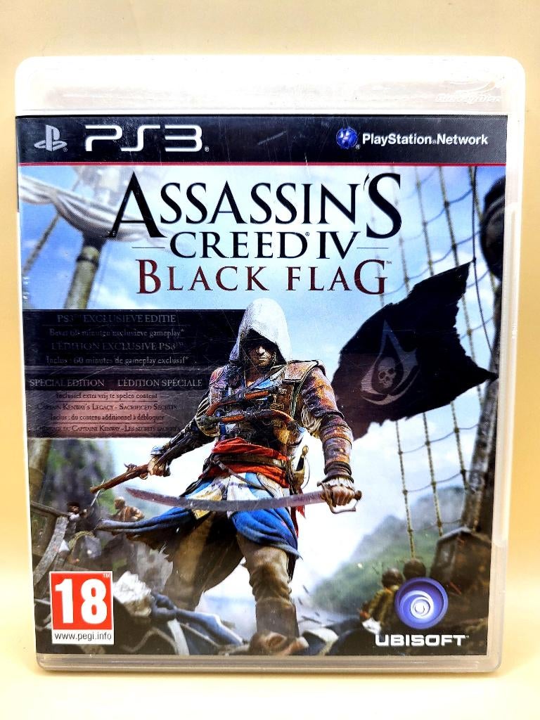 Assassin's Creed IV 4 Black Flag - PlayStation 3 - PS3, Spelcomputers en Games, Games | Sony PlayStation 3, Zo goed als nieuw