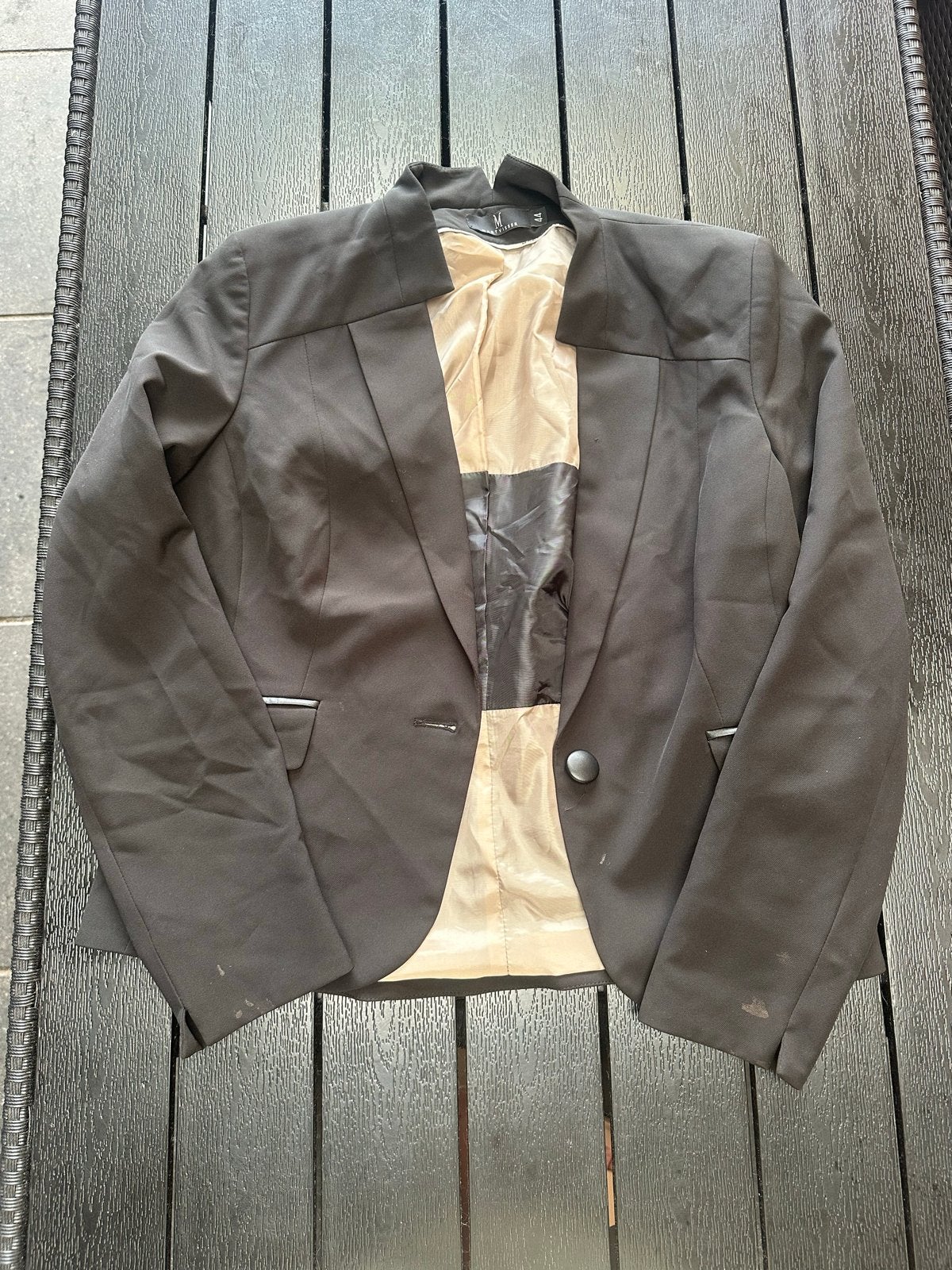 Mart Visser Zwart Jasje Maat 44, Kleding | Dames, Zwart, Maat 46/48 (XL) of groter, Ophalen of Verzenden, Jasje