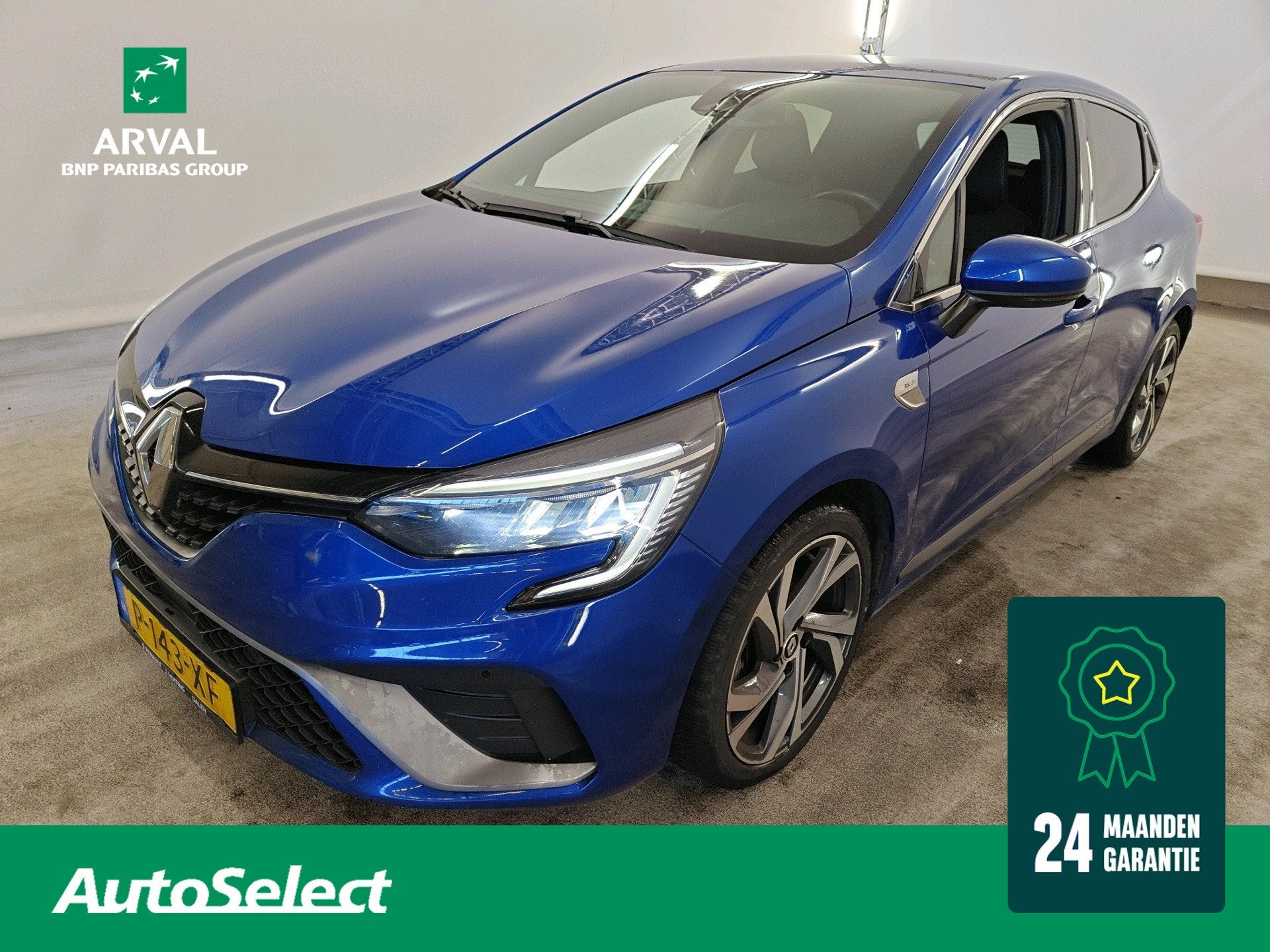 Renault Clio 1.6 E-Tech Hybrid 140 R.S. Line | Leder | Stoel, Auto's, Gebruikt, 24 maanden, Bedrijf, Hybride Elektrisch/Benzine