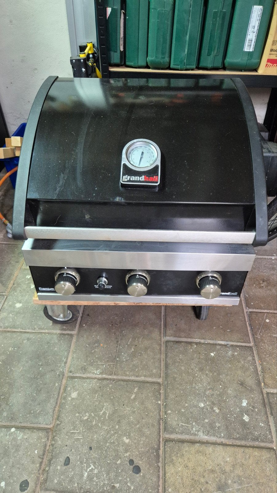 Grandhall G3 Gas BBQ - Compact en Krachtig, Ophalen