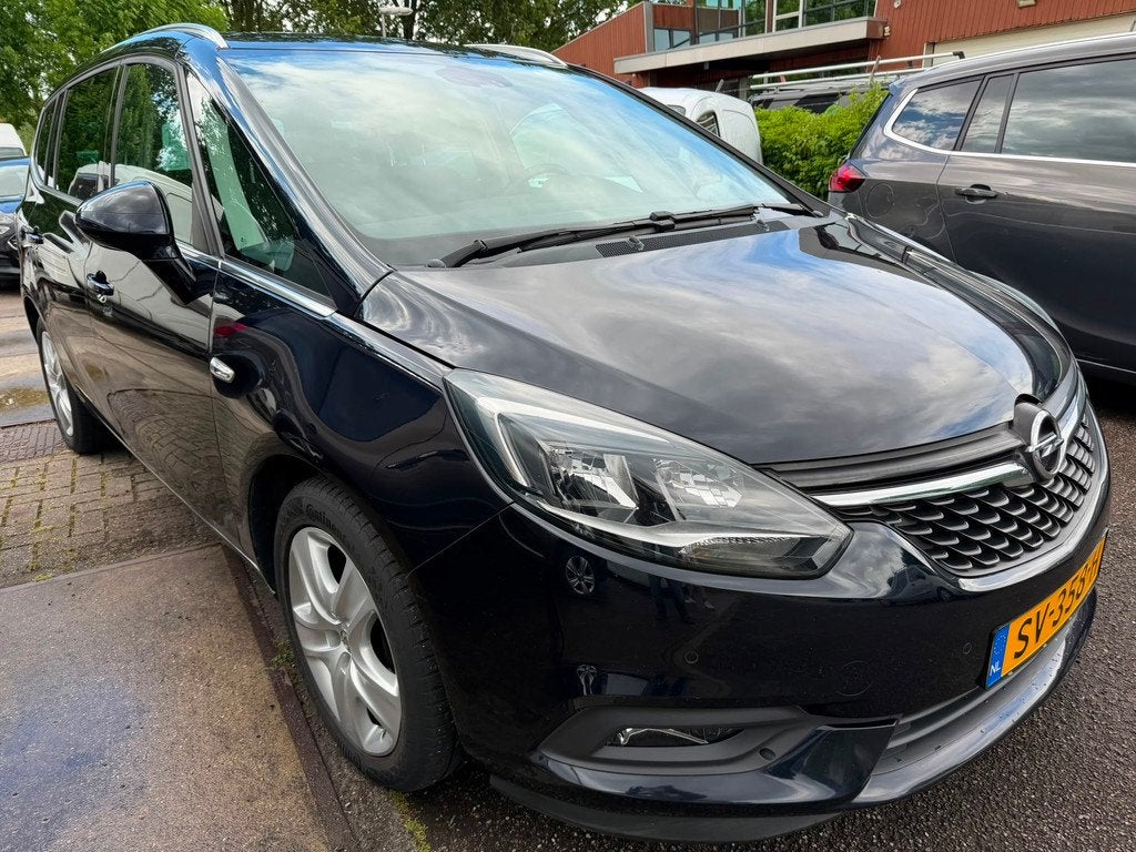 Opel Zafira 1.4 Turbo Business Executive, Auto's, Opel, Gebruikt, Euro 6, 4 cilinders, Blauw