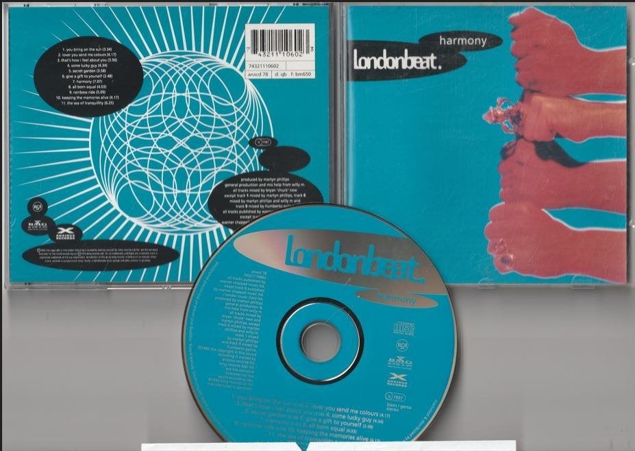Londonbeat - Harmony, Cd's en Dvd's, Ophalen of Verzenden, 1990 - 1999, Zo goed als nieuw