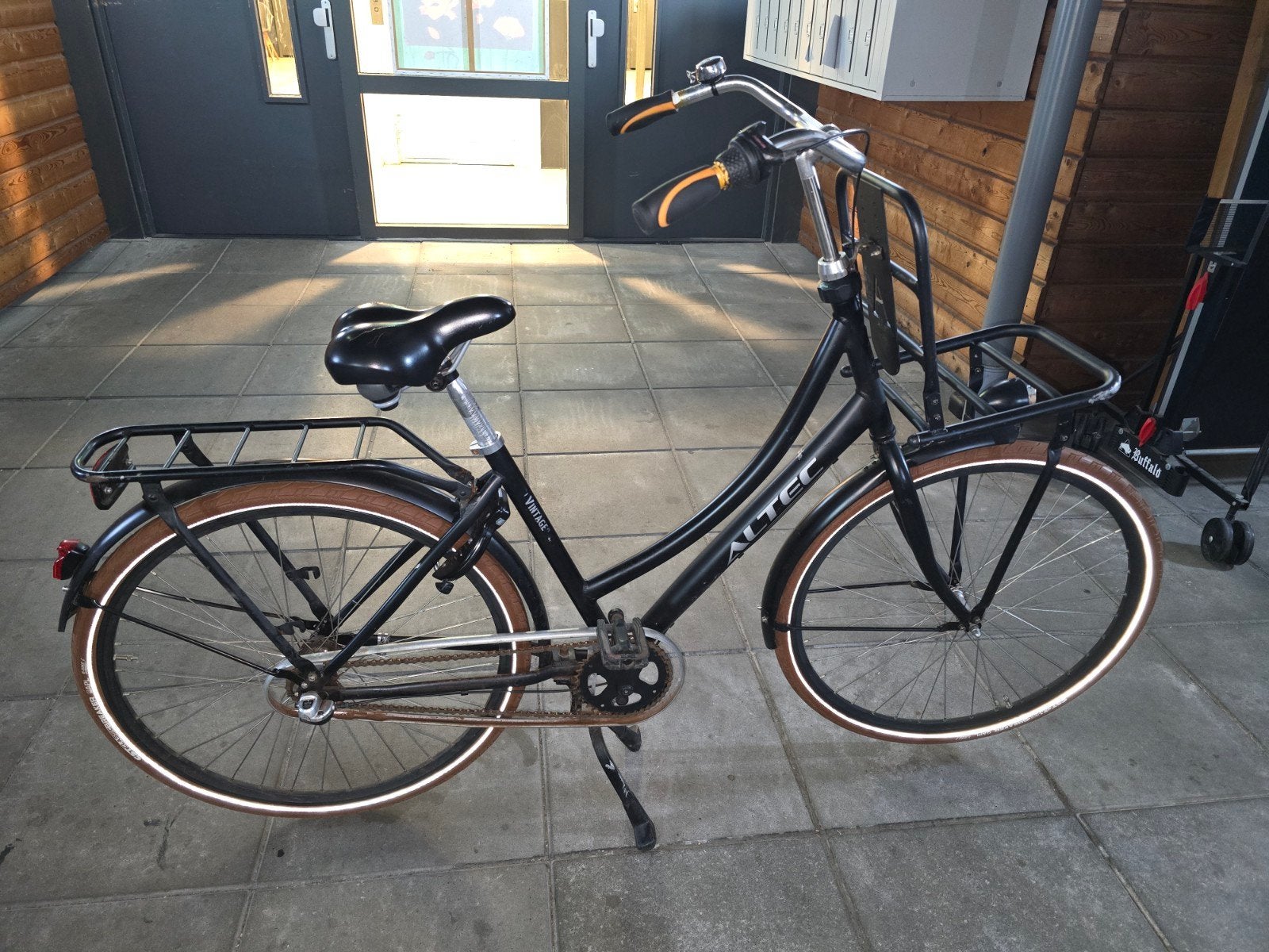 Altec fiets met voordrager - Gebruikt - Den Haag, Terugtraprem, Ophalen, Overige merken, 53 tot 56 cm
