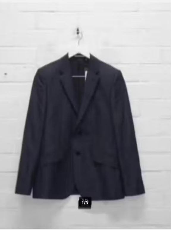 Ted Baker - Mooie donkerblauwe blazer maat L - Nieuw €355, Maat 52/54 (L), Ted Baker, Blauw, Nieuw