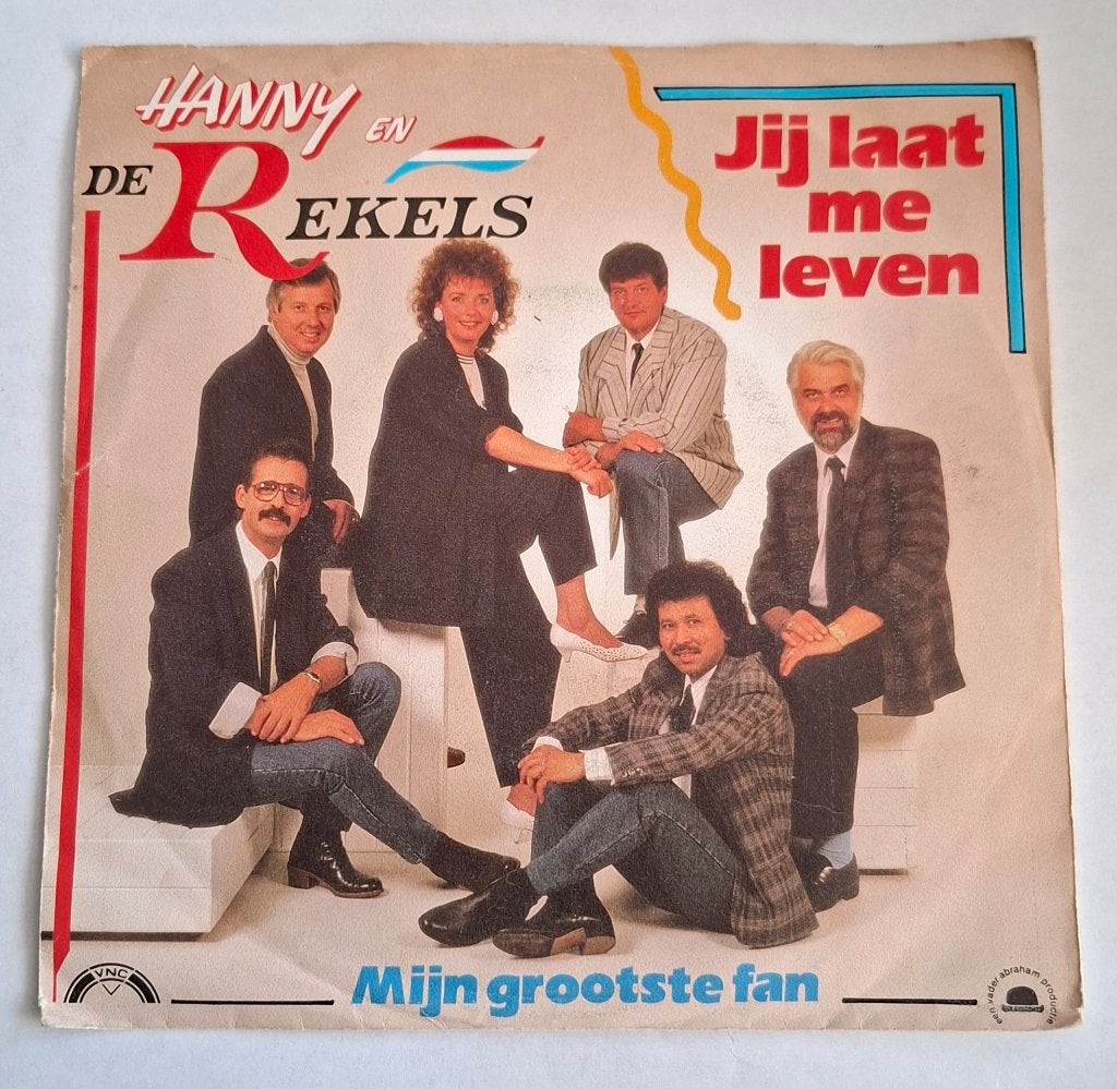 Hanny en de Rekels - Jij laat me leven, Ophalen of Verzenden, Gebruikt, Nederlandstalig, Single