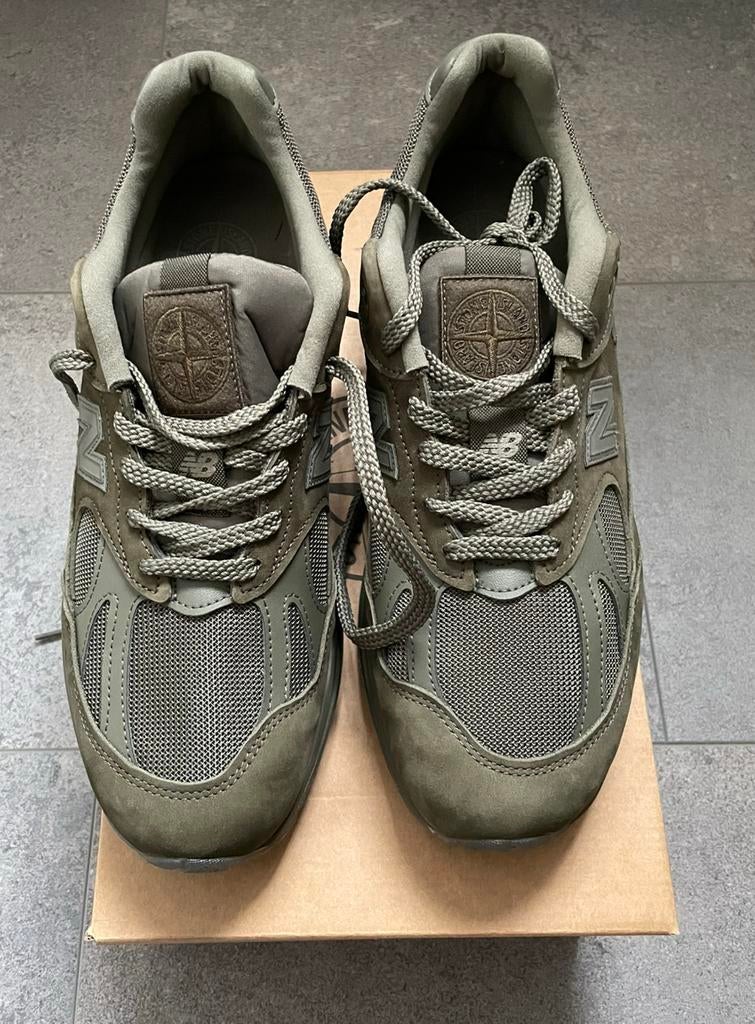 New balance 991v2 Stone island Ghost pack green, Ophalen of Verzenden, Nieuw, Overige kleuren, Sneakers of Gympen