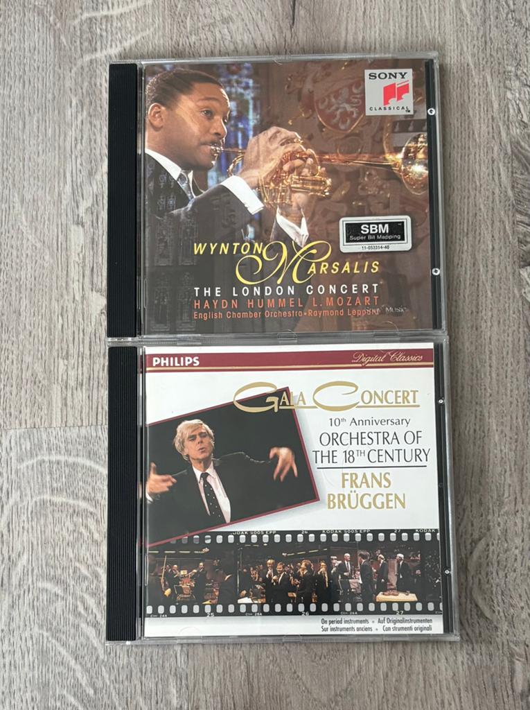 2 Concert cd’s, Ophalen of Verzenden, Classicisme, Gebruikt
