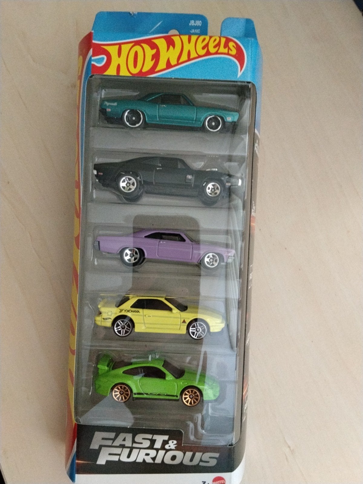 Hotwheels 5-pack fast and furious hot wheels, Ophalen of Verzenden, Nieuw, Auto