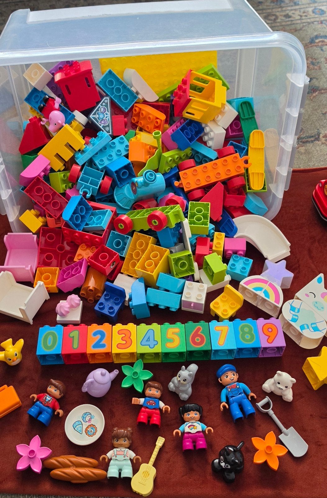 Lego Duplo, Kinderen en Baby's, Speelgoed | Bouwstenen, Ophalen, Zo goed als nieuw, Overige merken