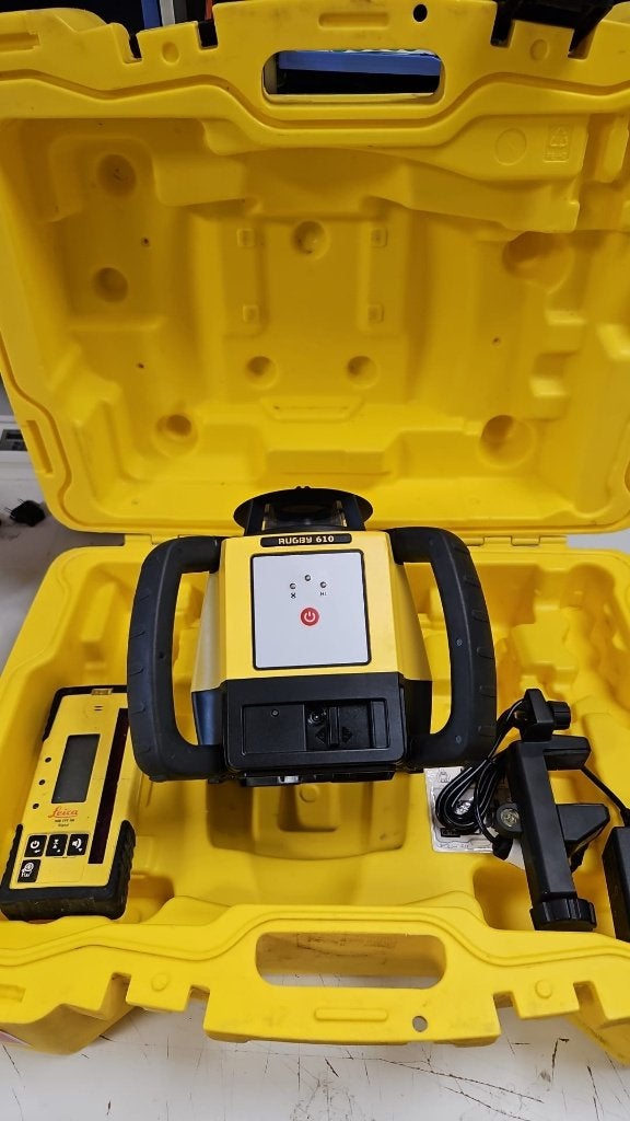 Te Koop: Leica Rugby 610 bouwlaser, Doe-het-zelf en Verbouw, Meetapparatuur, Ophalen of Verzenden, Nieuw, Overige meters