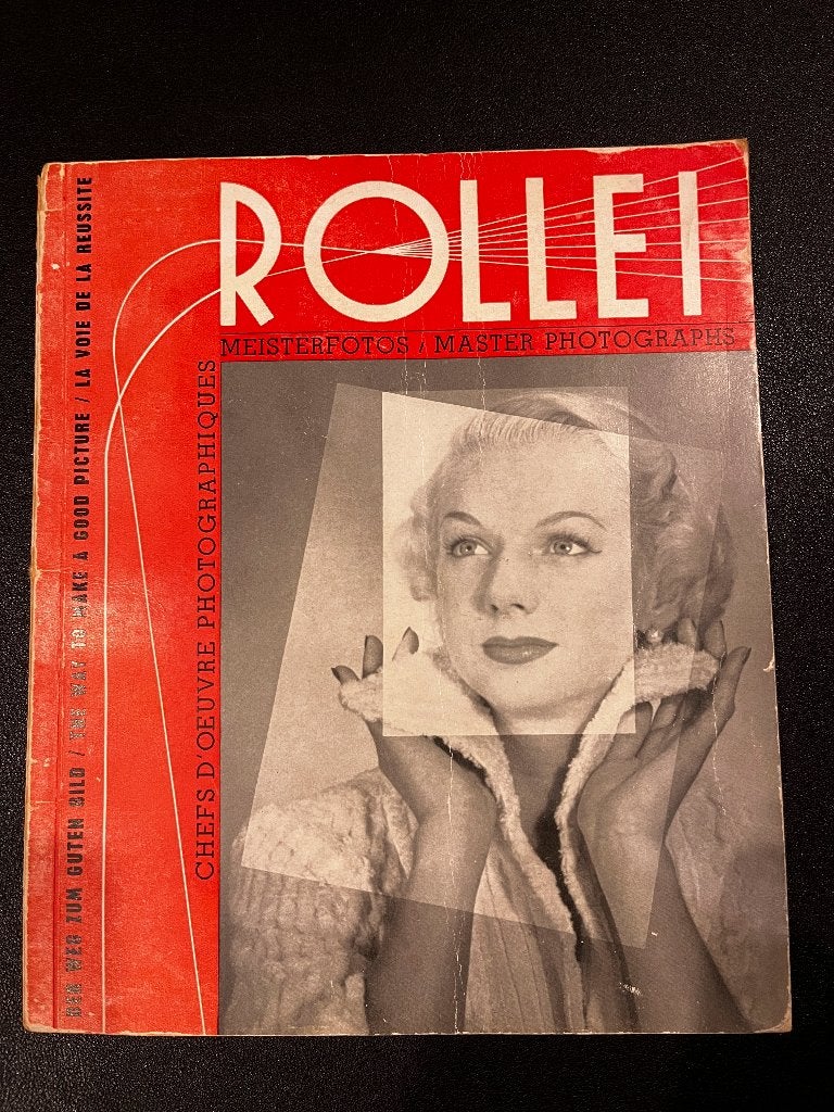 Klassieke Rollei Rolleiflex fotografie boeken, 3 stuks, Gelezen, Fotografie algemeen, Diverse auteurs, Ophalen of Verzenden