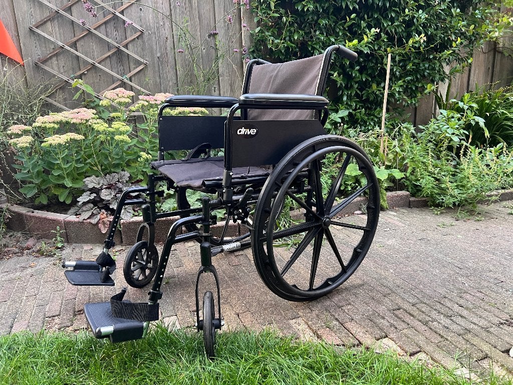 opvouwbare Drive rolstoel, Diversen, Ophalen, Inklapbaar, Gebruikt, Duwrolstoel