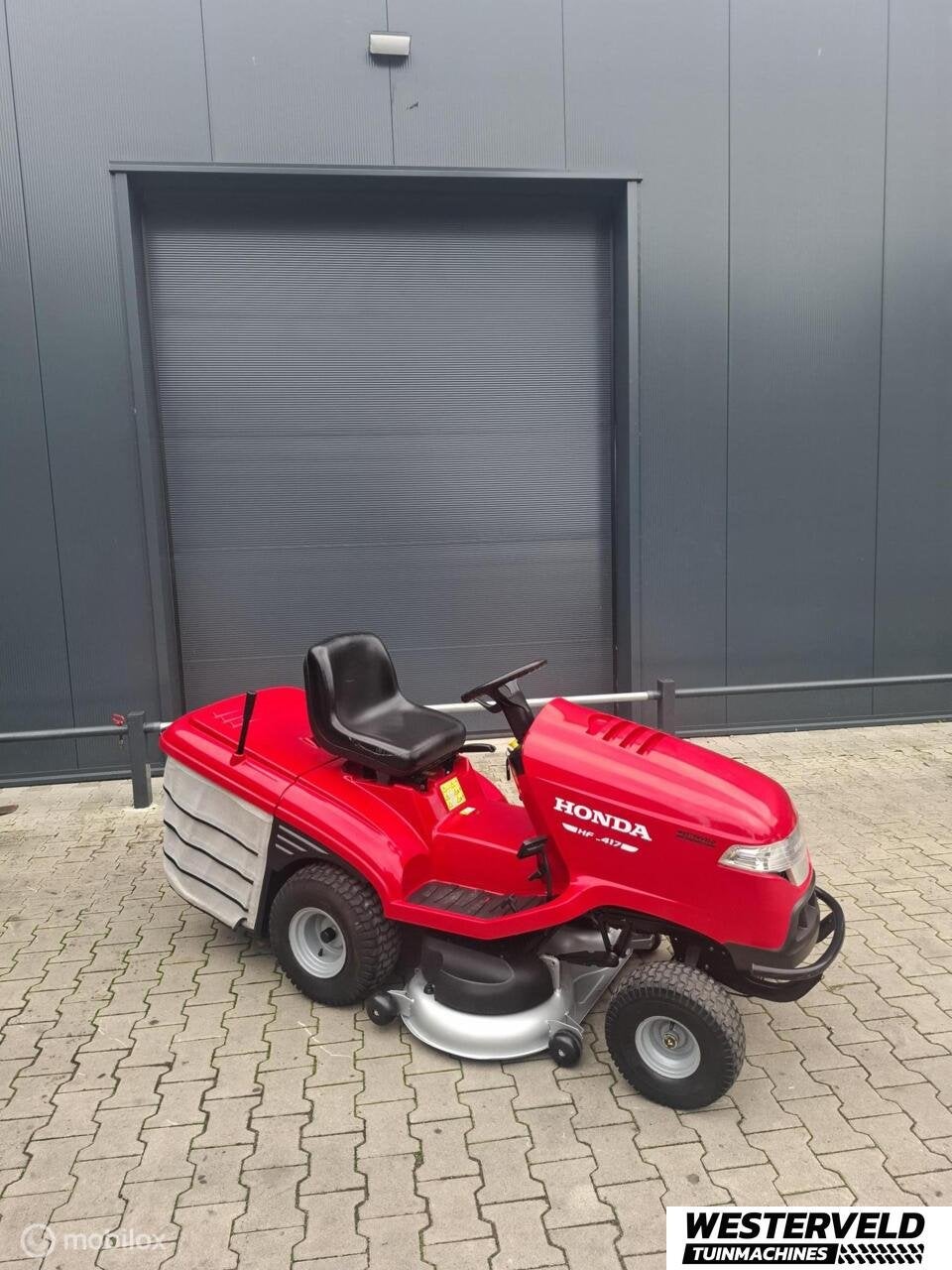 Gebruikte Honda HF2417 zitmaaier met opvang 102 cm 2cilinder, Honda, Gebruikt, Honda, Info@westerveldtuinmachines.nl