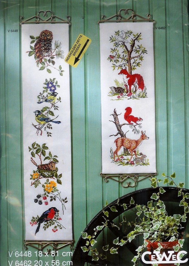 Cado opruiming cewec borduurpakket schellekoord, VOGELS 6448, Ophalen of Verzenden, Nieuw, Handborduren, Borduurpakket