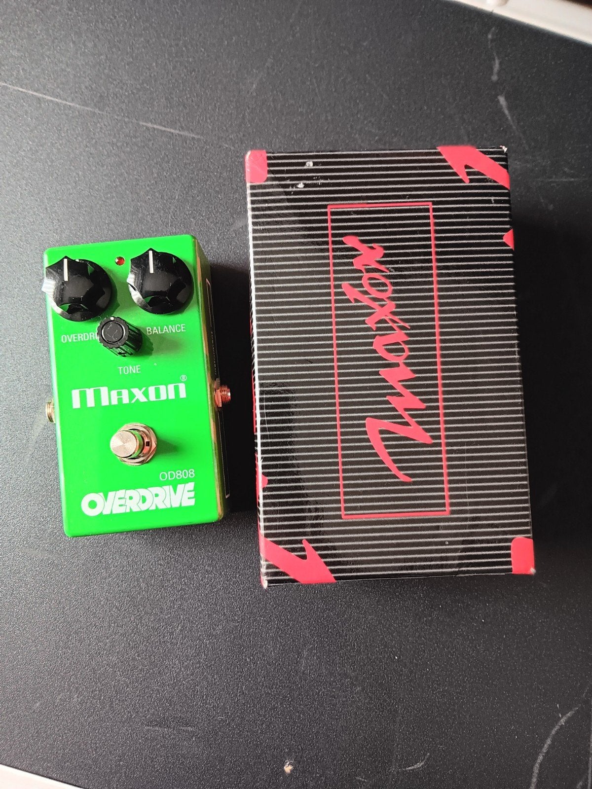 Maxon OD808 overdrive., Ophalen of Verzenden, Zo goed als nieuw, Distortion, Overdrive of Fuzz