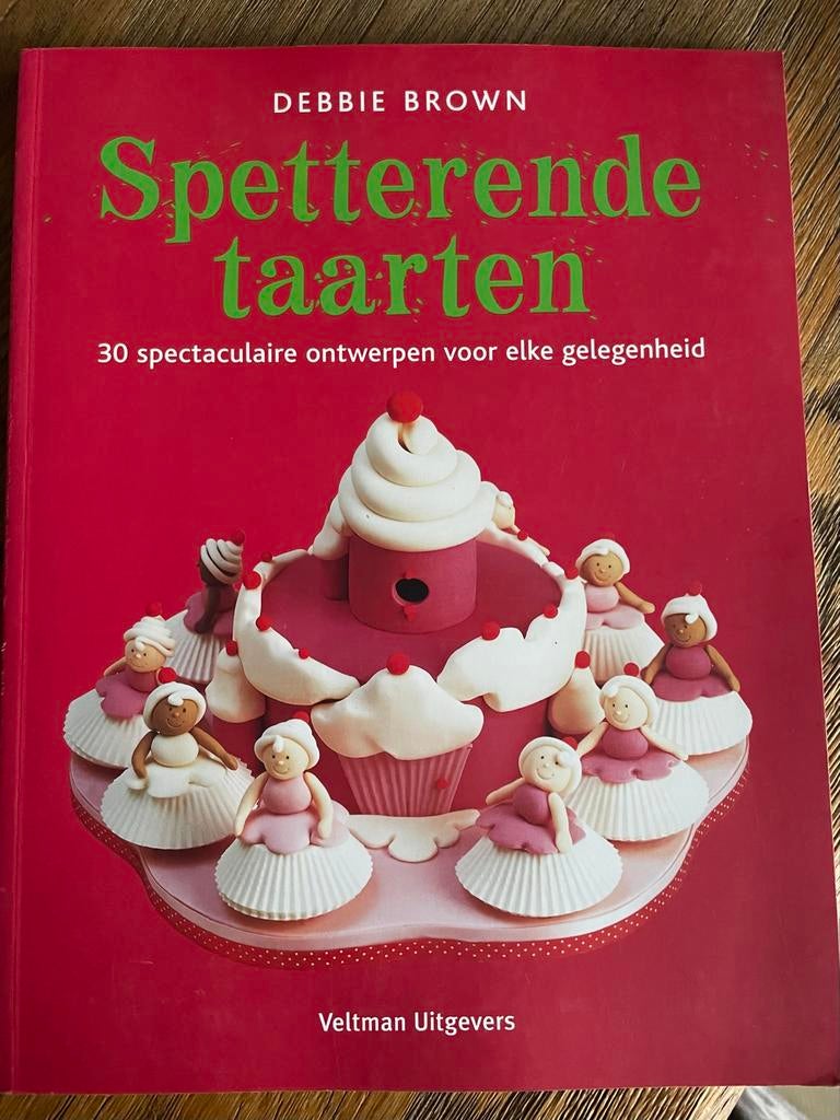 Spetterede taarten, Ophalen of Verzenden, Taarten, Boek of Tijdschrift