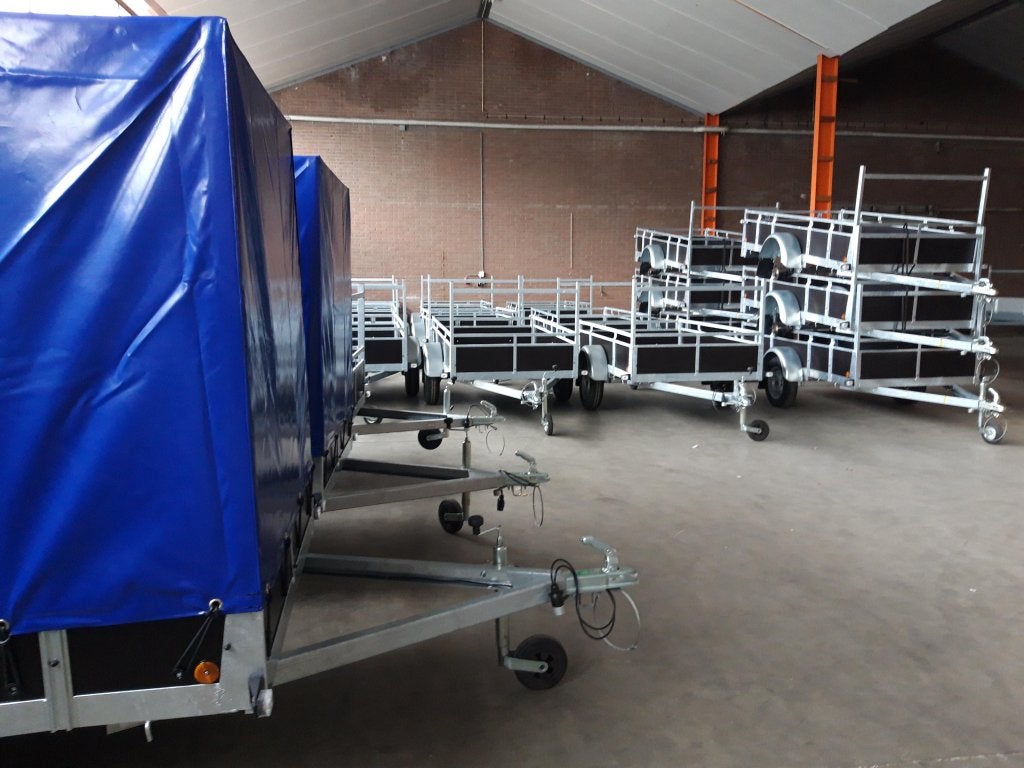 Grote Klusbak 258 X 136 € 744 GOEDKOPER KAN NIET, Auto diversen, Aanhangers en Bagagewagens, Gebruikt