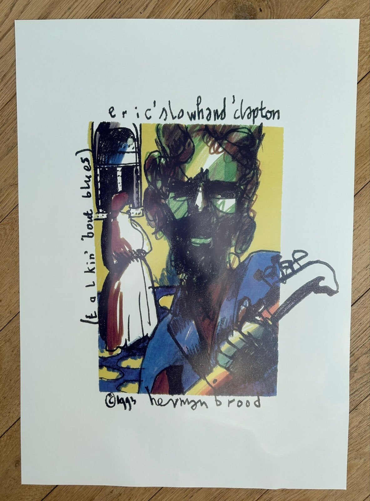 Herman Brood- POP serie posters, Ophalen of Verzenden