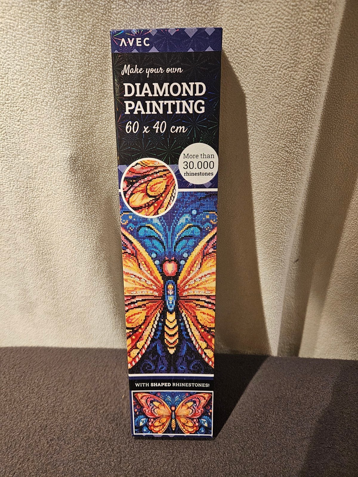 Nieuw in verpakking: Diamond Painting Vlinder 60x40 cm, Ophalen of Verzenden, Nieuw, Overige typen