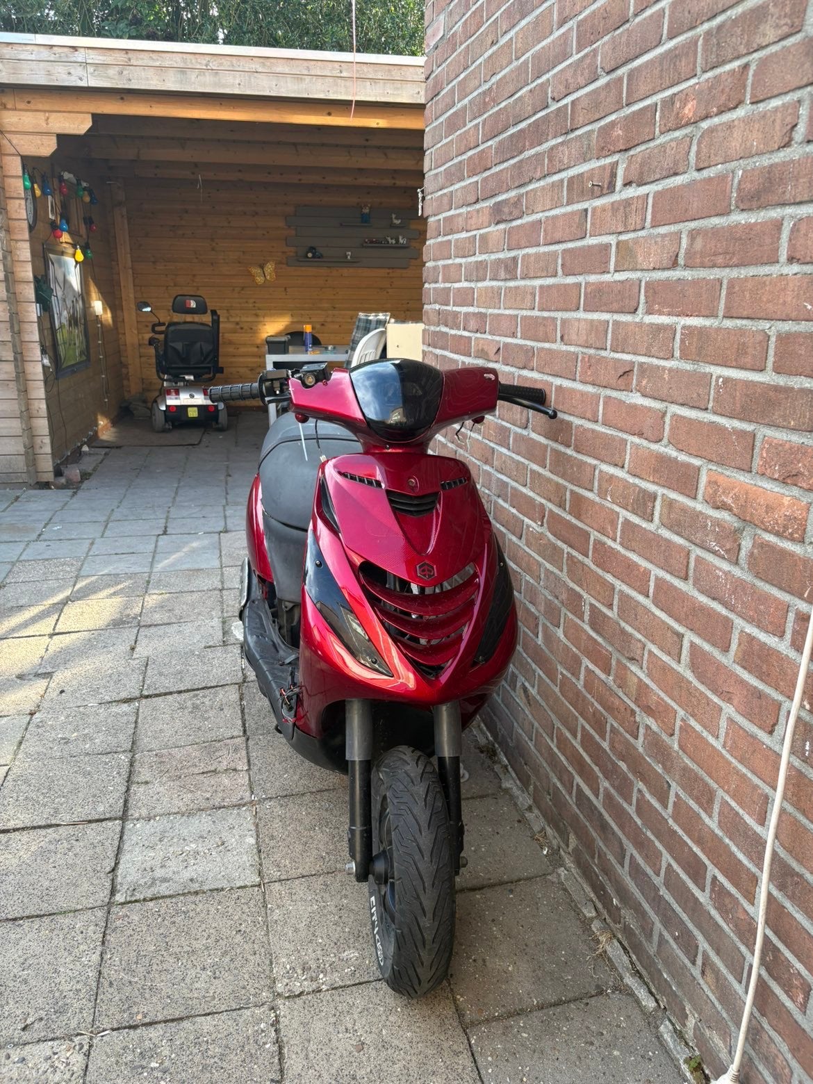 Piaggio zip 70cc, Tweetakt, Gebruikt, Maximaal 45 km/u, Ophalen of Verzenden