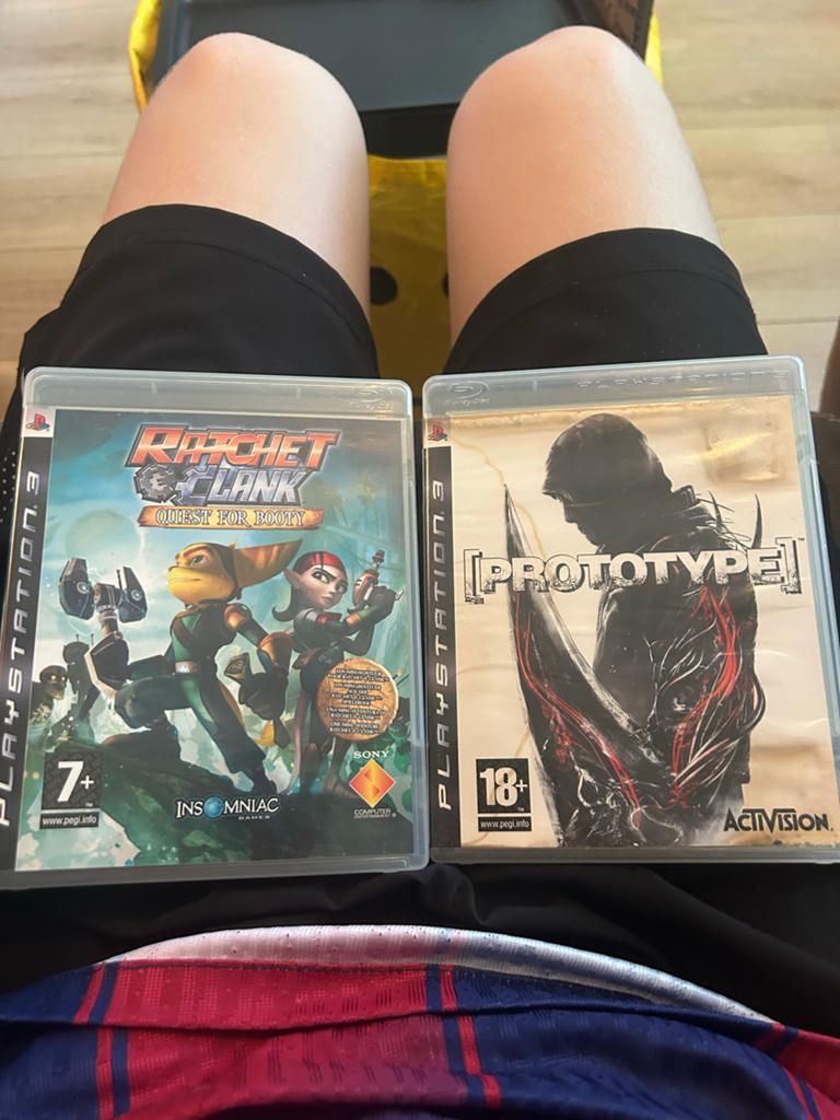 2 geweldige PS3 games: Ratchet & Clank en Prototype, Spelcomputers en Games, Games | Sony PlayStation 3, Avontuur en Actie, Gebruikt