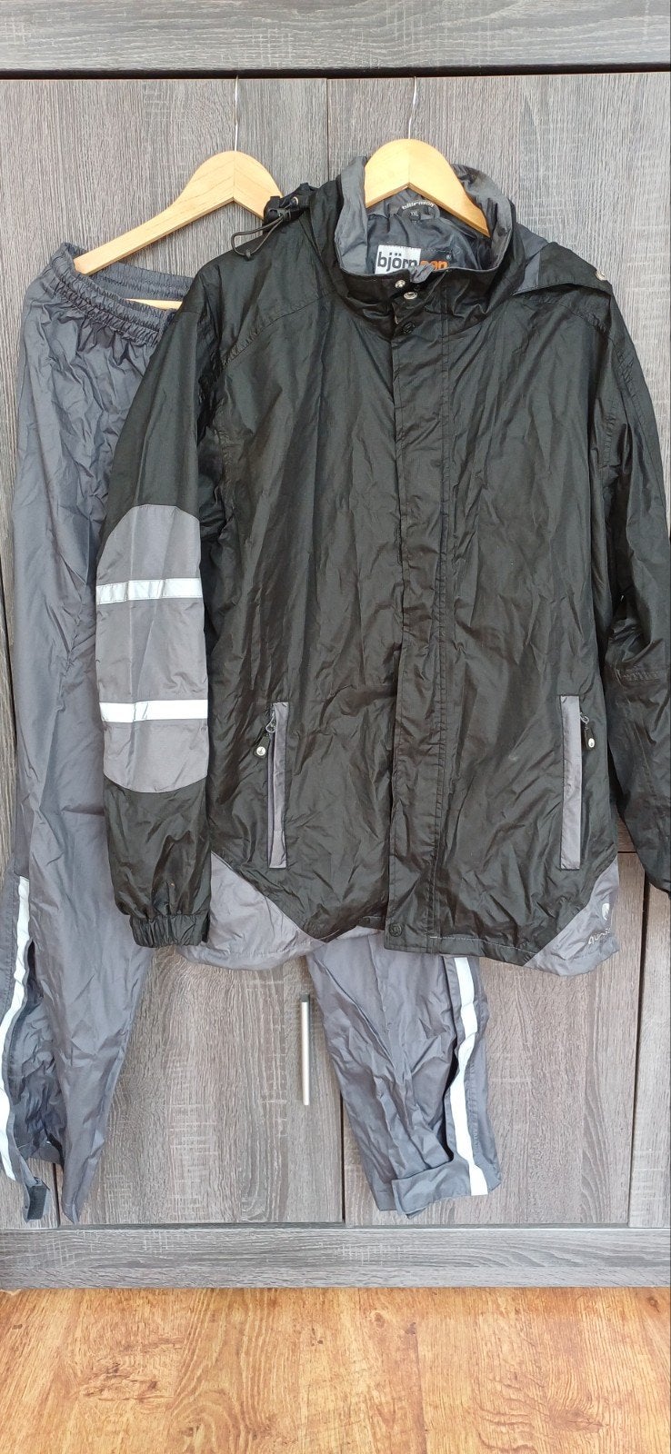 Heren regenpak Bjornson fietsen, Ophalen of Verzenden, Zo goed als nieuw, Bovenkleding, Heren