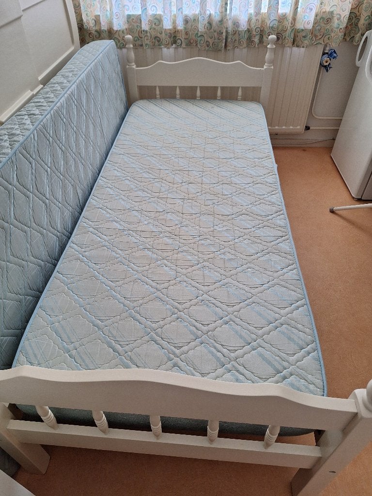 Gratis afhalen, Huis en Inrichting, Ophalen, Gebruikt, Eenpersoons, Wit