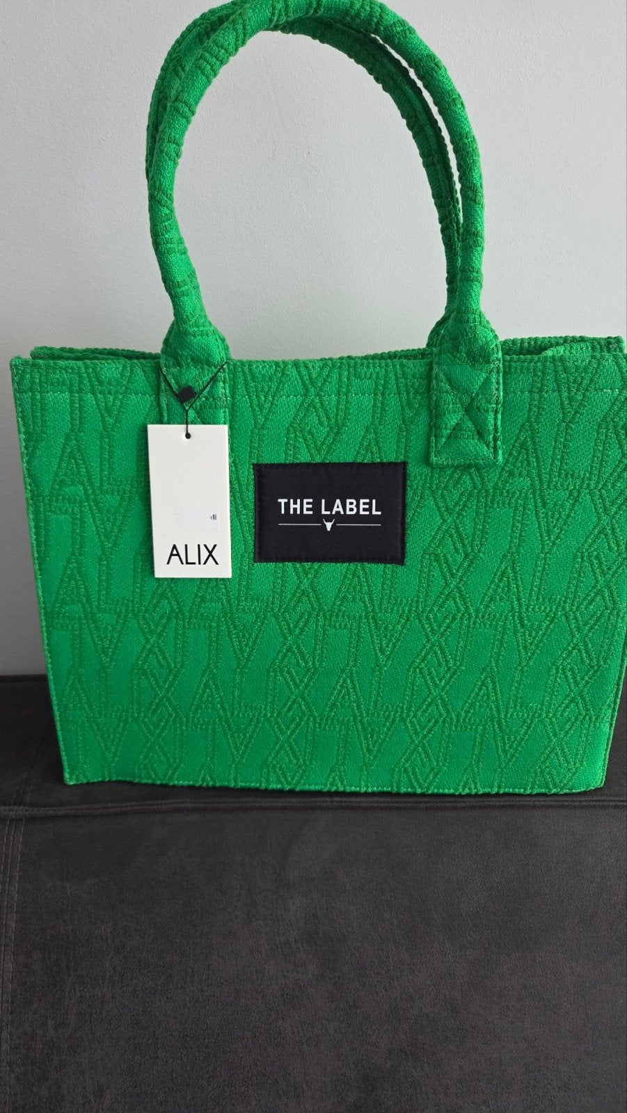 Alex The  Label tas Nieuw, Ophalen, Nieuw, Groen, Shopper