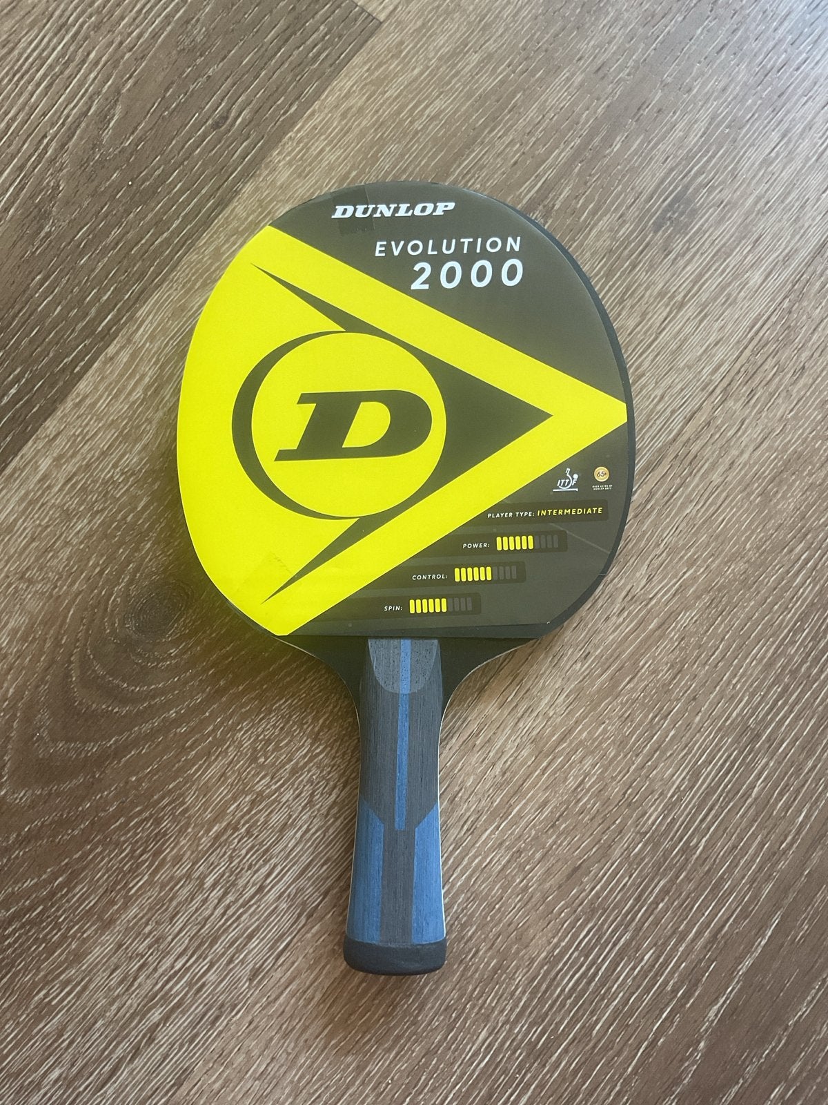 Dunlop Evolution 2000 Tafeltennisbatje - Nieuw, Ophalen of Verzenden, Nieuw, Net, Batje(s) of Balletje(s)