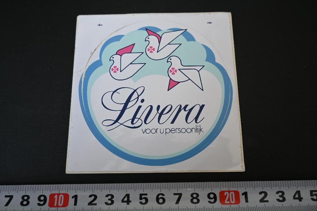 sticker LIVERA voor u persoonlijk, Ophalen, Zo goed als nieuw