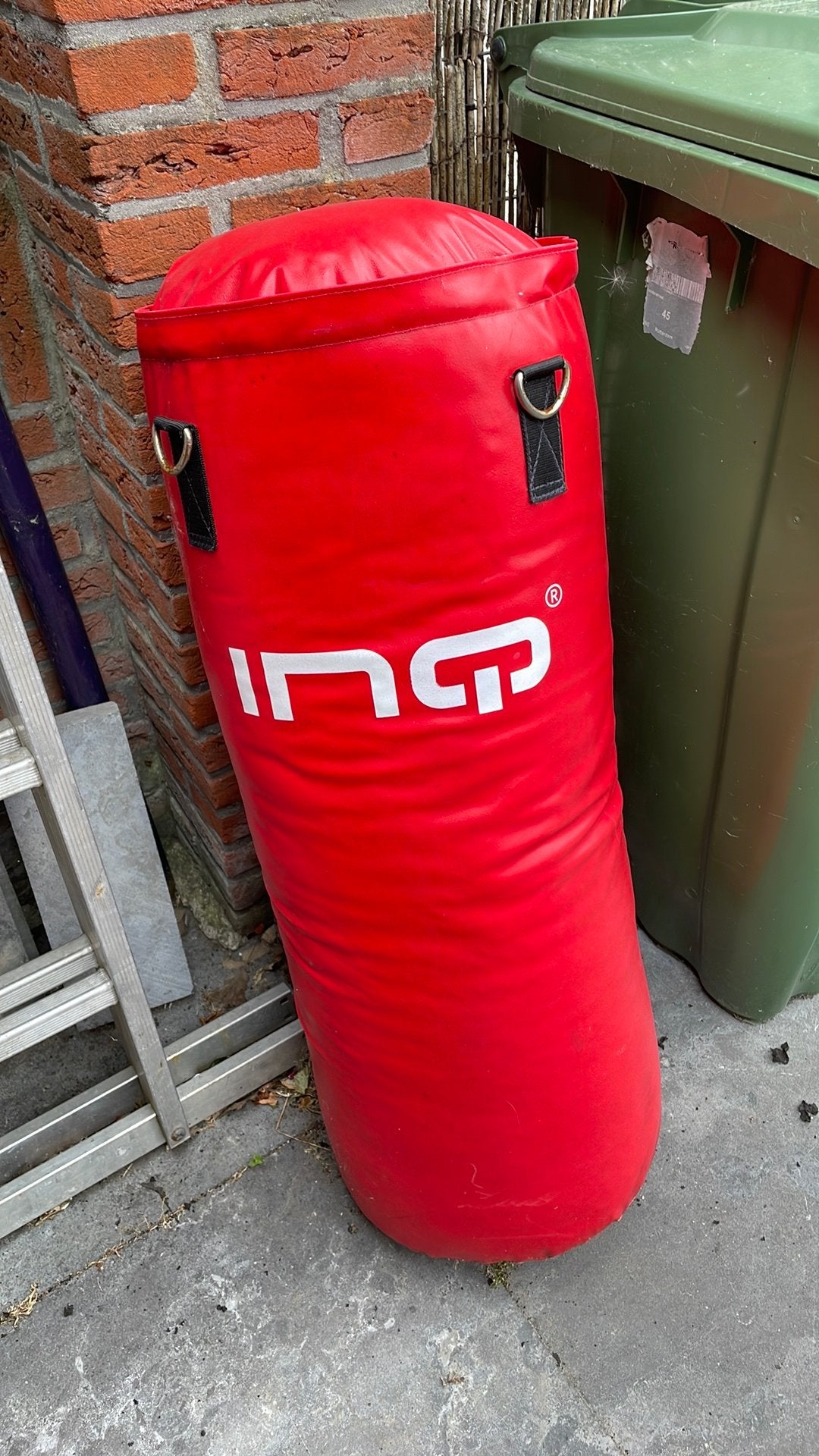 Box zak, Ophalen, Zo goed als nieuw, Bokszak