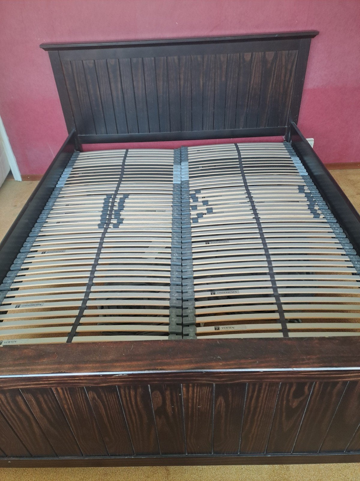 2x Lattenbodem Bossflex 80x210 cm, Ophalen, Gebruikt, 210 cm, Tweepersoons