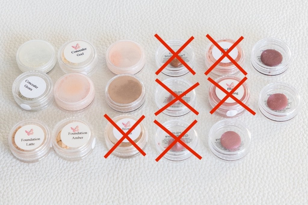 Mintenz - diverse testers, Sieraden, Tassen en Uiterlijk, Uiterlijk | Cosmetica en Make-up, Overige kleuren, Gehele gezicht, Ophalen of Verzenden
