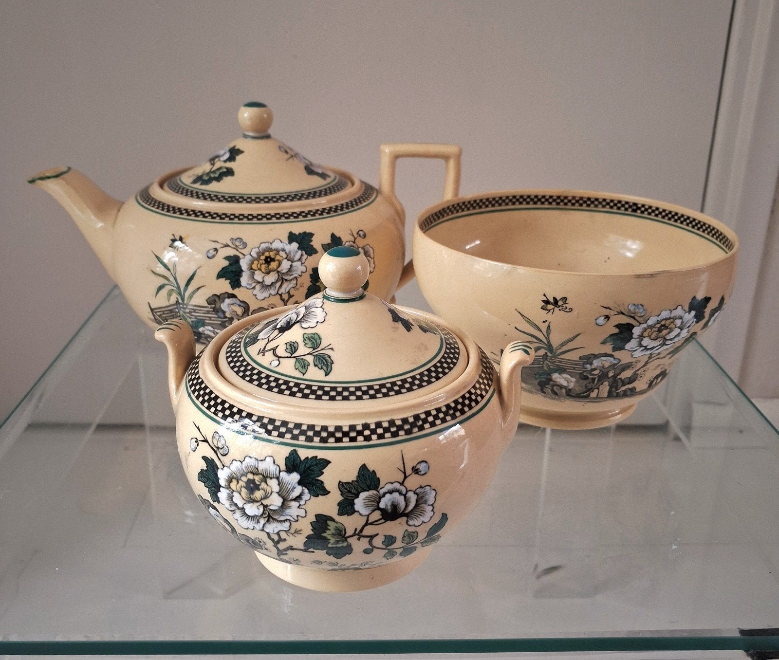 WEDGWOOD,Etruria,3 delig,Art-Deco,1920, Antiek en Kunst, Ophalen of Verzenden